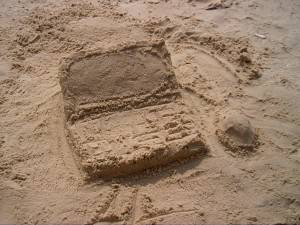 computer sabbia